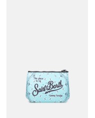 MC2 St. Barth Pochette Aline fantasia bandana Celeste