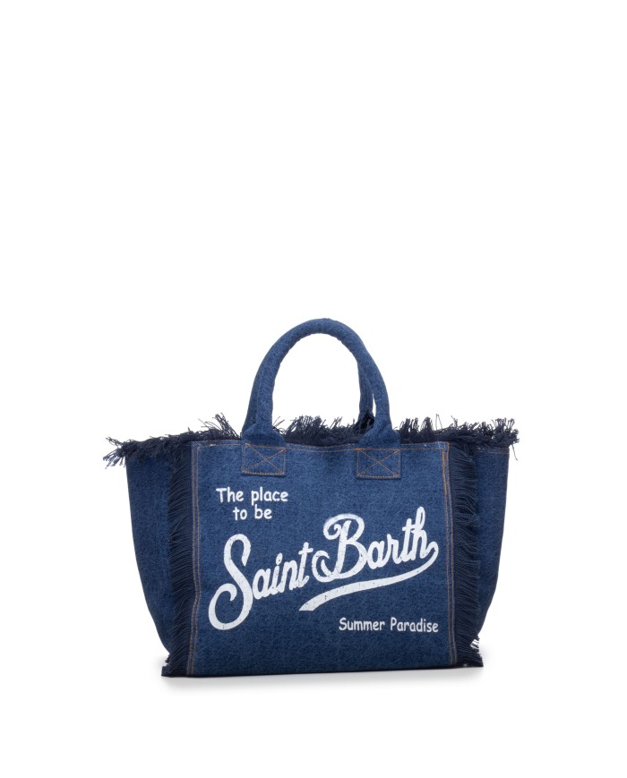 MC2 St. Barth Borsa donna Vanity denim Blu scuro