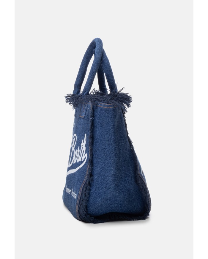 MC2 St. Barth Borsa donna Vanity denim Blu scuro