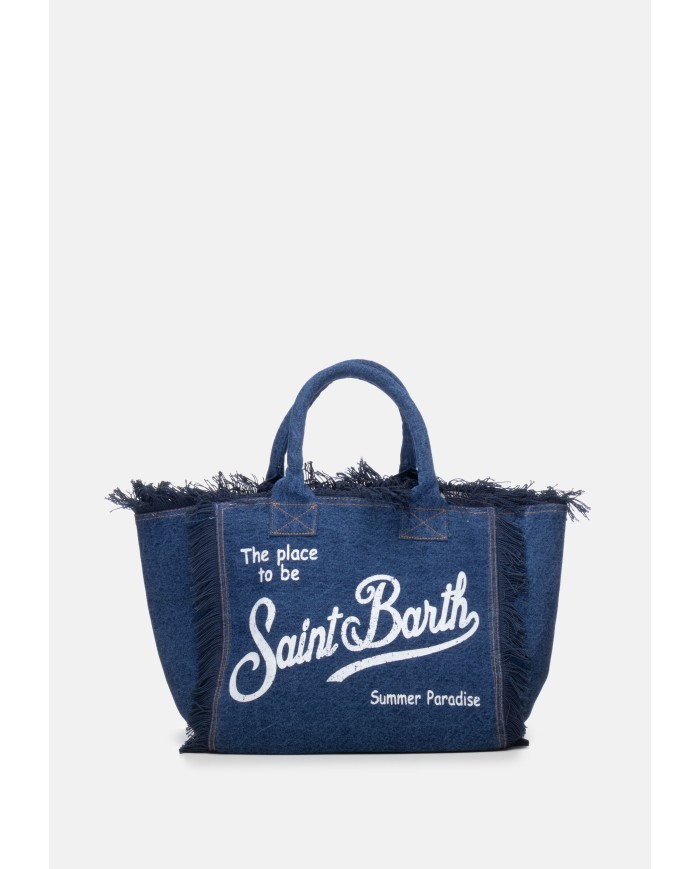 MC2 St. Barth Borsa donna Vanity denim Blu scuro