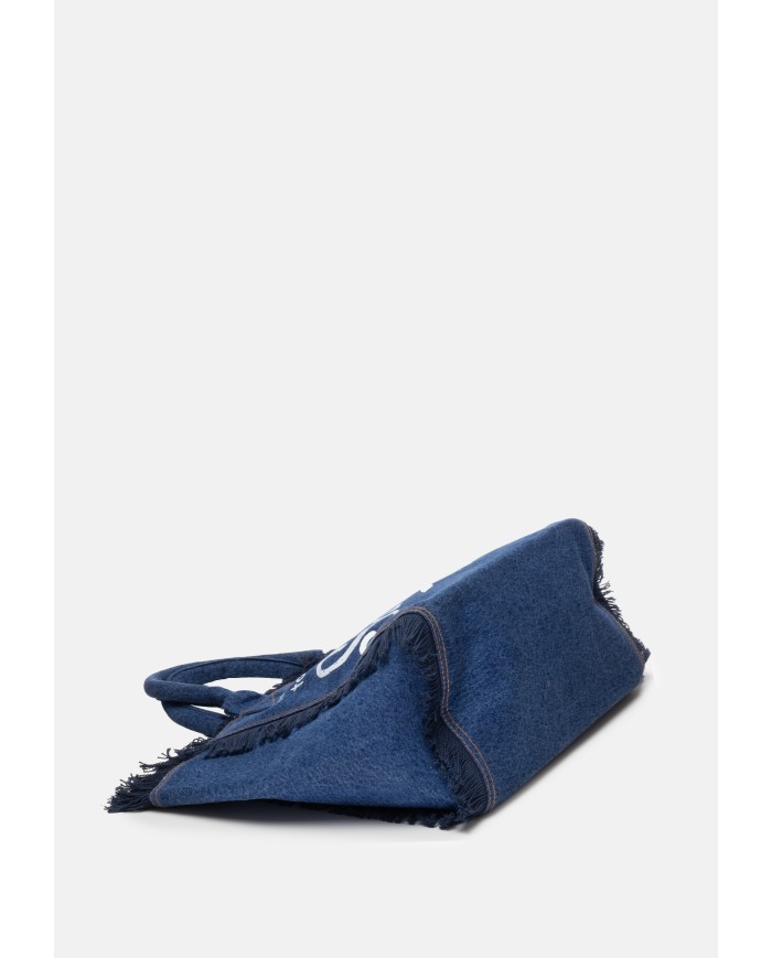 MC2 St. Barth Borsa donna Vanity denim Blu scuro