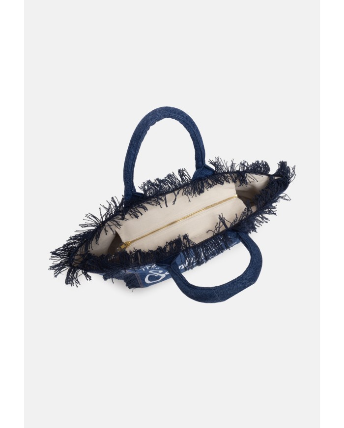 MC2 St. Barth Borsa donna Vanity denim Blu scuro