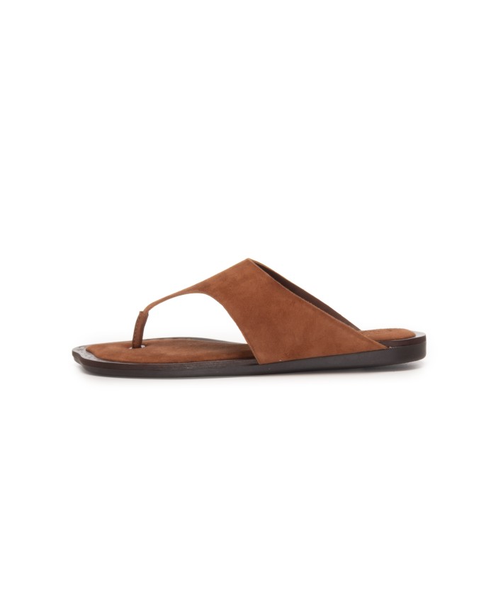 ASH Infradito donna fascione largo marrone