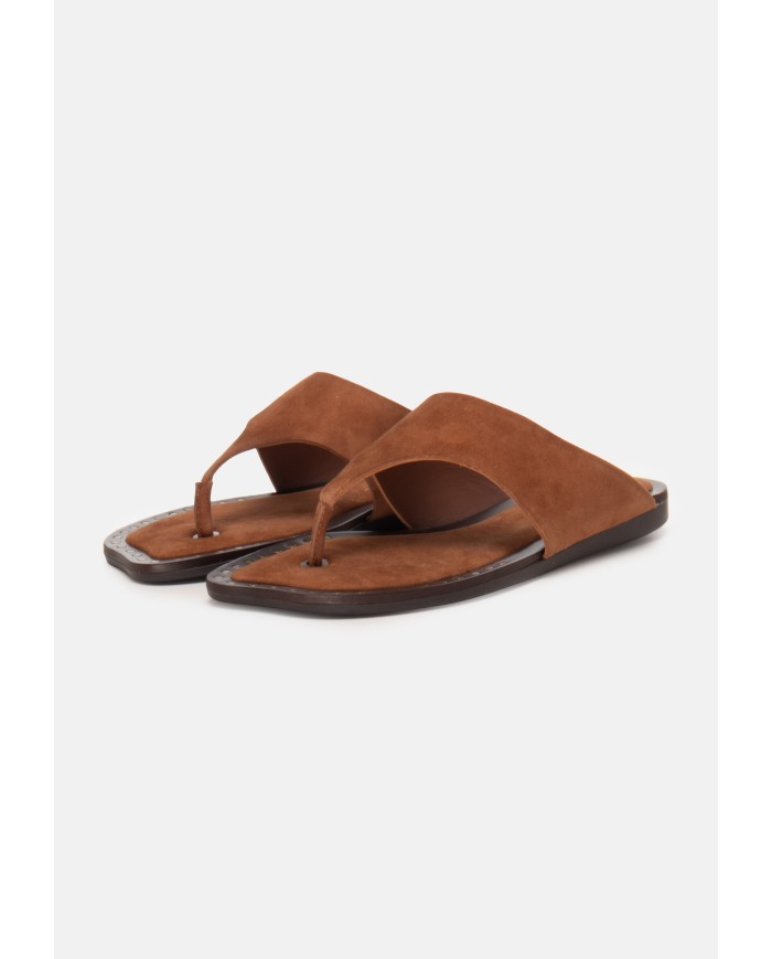 ASH Infradito donna fascione largo marrone