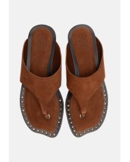 ASH Infradito donna fascione largo marrone