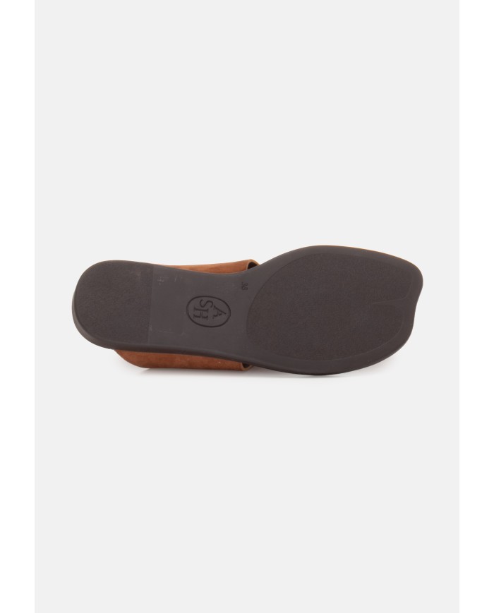 ASH Infradito donna fascione largo marrone