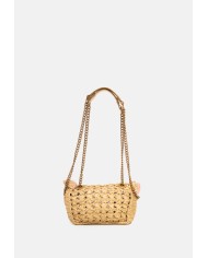 Kurt Geiger London Borsa donna rafia BEIGE OTH