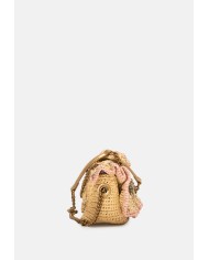 Kurt Geiger London Borsa donna rafia BEIGE OTH