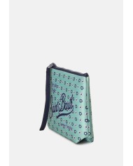 MC2 St. Barth Pochette uomo Aline fiori verde acqua