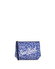 MC2 St. Barth Pochette uomo Aline stampa gamberetti blu