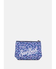 MC2 St. Barth Pochette uomo Aline stampa gamberetti blu