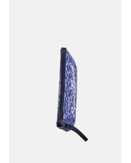 MC2 St. Barth Pochette uomo Aline stampa gamberetti blu