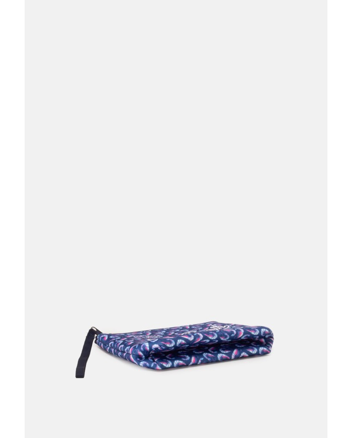 MC2 St. Barth Pochette uomo Aline stampa gamberetti blu