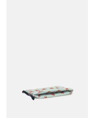 MC2 St. Barth Pochette uomo Aline neoprene stampa polpi bianco verde