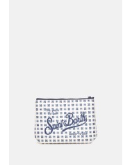 MC2 St. Barth Pochette uomo Aline stampa cravatta bianco blu
