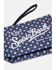 MC2 St. Barth Pochette uomo Aline stampa fiori blu