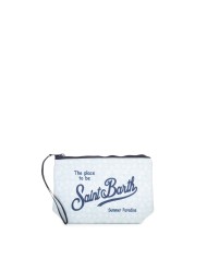 MC2 St. Barth Pochette uomo Aline stampa stelle marine Acqua