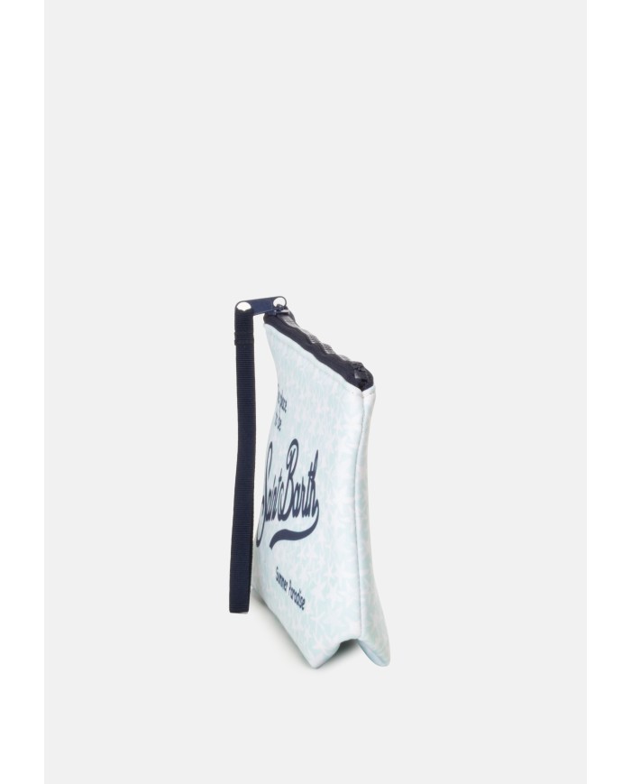 MC2 St. Barth Pochette uomo Aline stampa stelle marine Acqua