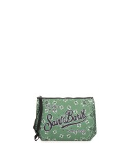 MC2 St. Barth Pochette Aline stampa bandana verde