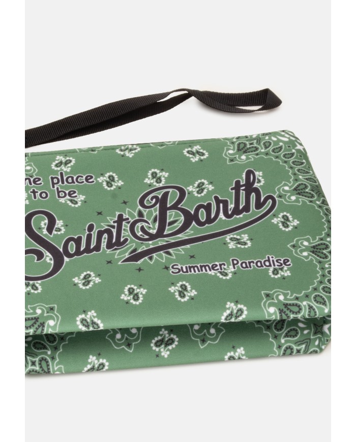 MC2 St. Barth Pochette Aline stampa bandana verde