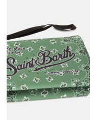 MC2 St. Barth Pochette Aline stampa bandana verde