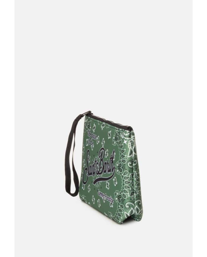 MC2 St. Barth Pochette Aline stampa bandana verde