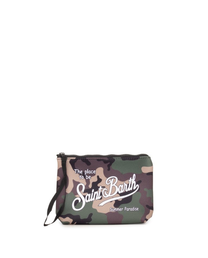 MC2 St. Barth Pochette uomo Aline neoprene Camouflage