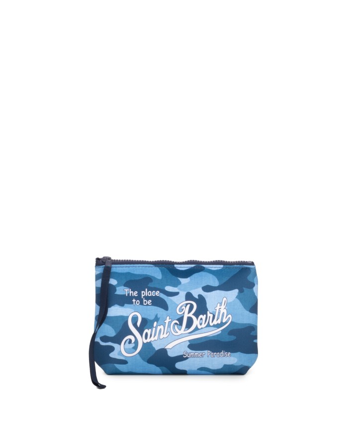 MC2 St. Barth Pochette uomo Aline camoufrage blu