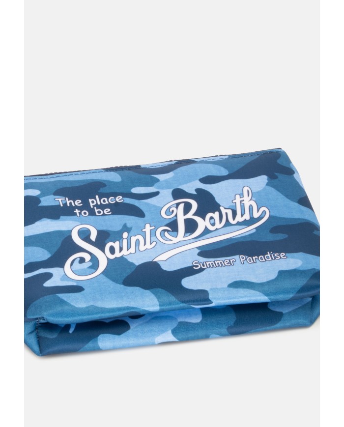 MC2 St. Barth Pochette uomo Aline camoufrage blu