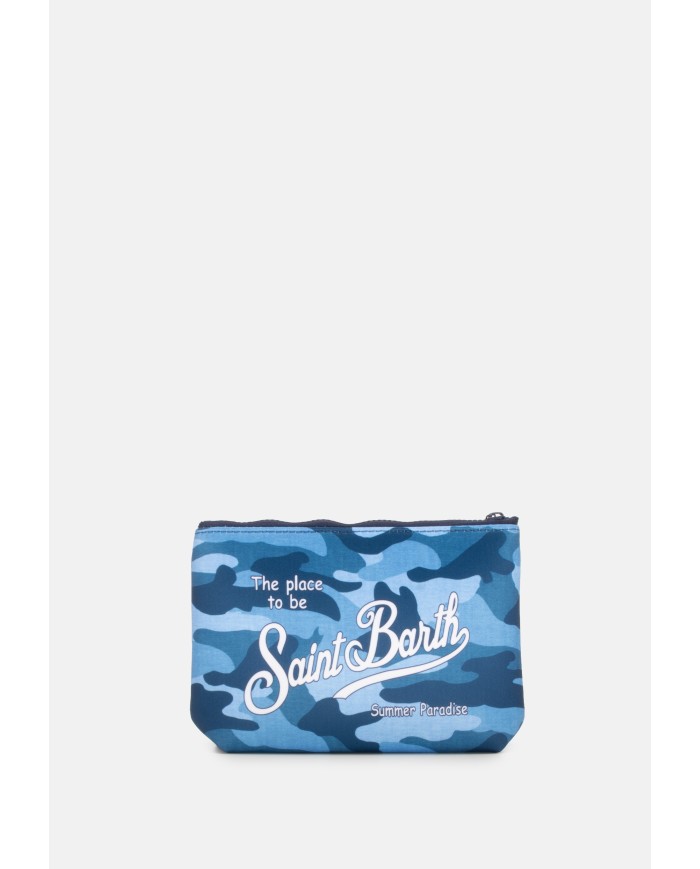 MC2 St. Barth Pochette uomo Aline camoufrage blu