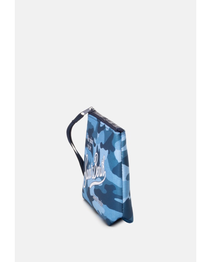 MC2 St. Barth Pochette uomo Aline camoufrage blu