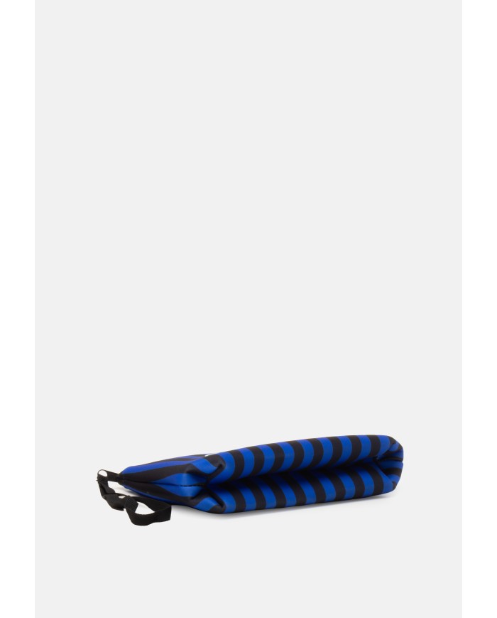 MC2 St. Barth Pochette Aline rigata nero blu