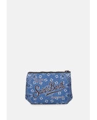 MC2 St. Barth Pochette uomo Aline stampa bandana blu