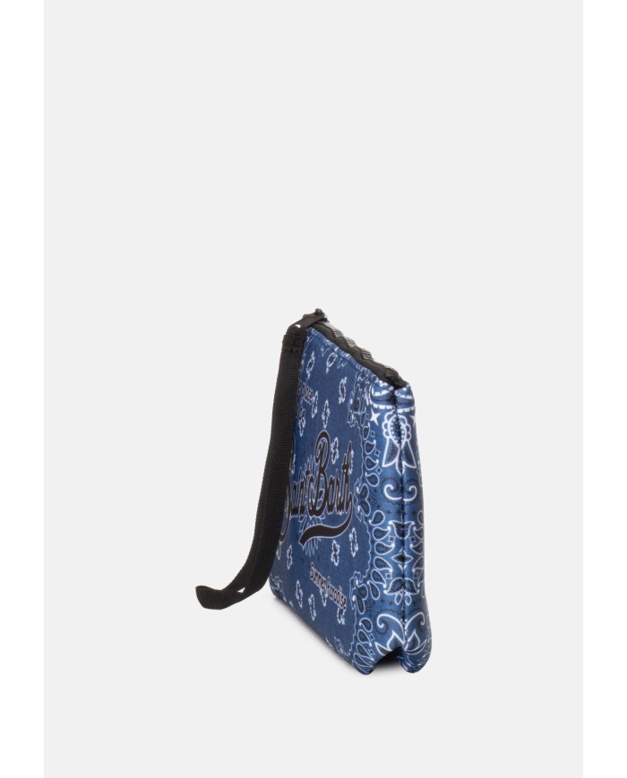 MC2 St. Barth Pochette uomo Aline stampa bandana blu