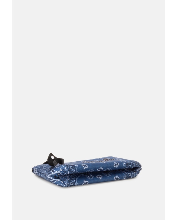 MC2 St. Barth Pochette uomo Aline stampa bandana blu