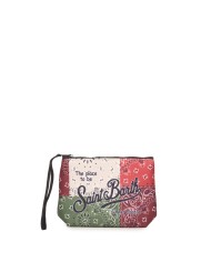MC2 St. Barth Pochette uomo Aline stampa bandana Multicolor