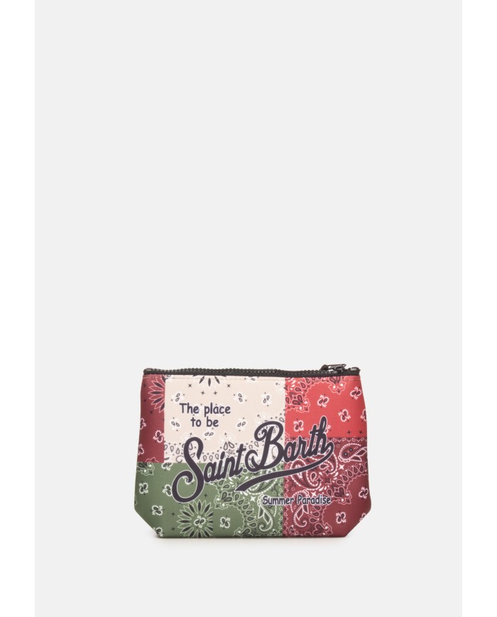 MC2 St. Barth Pochette uomo Aline stampa bandana Multicolor