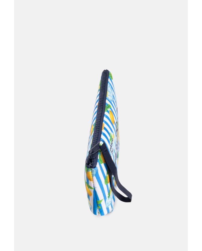 MC2 St. Barth Pochette uomo Aline stampa limoni Azzurra