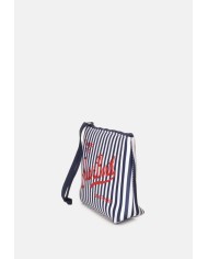 MC2 St. Barth Pochette uomo Aline rigata Blu Bianco