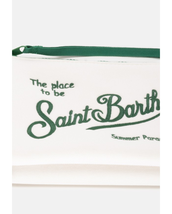 MC2 St. Barth Pochette Aline piquet bianca