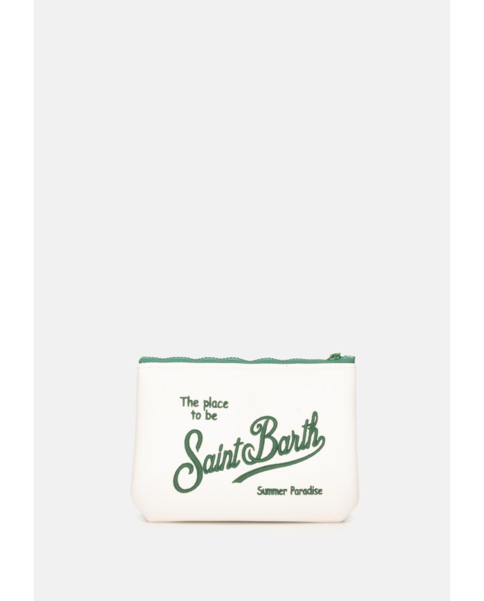 MC2 St. Barth Pochette Aline piquet bianca