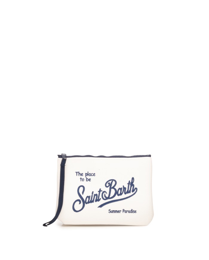 MC2 St. Barth Pochette Aline piquet bianca