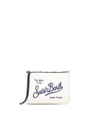 MC2 St. Barth Pochette Aline piquet bianca