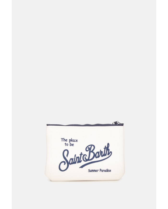 MC2 St. Barth Pochette Aline piquet bianca