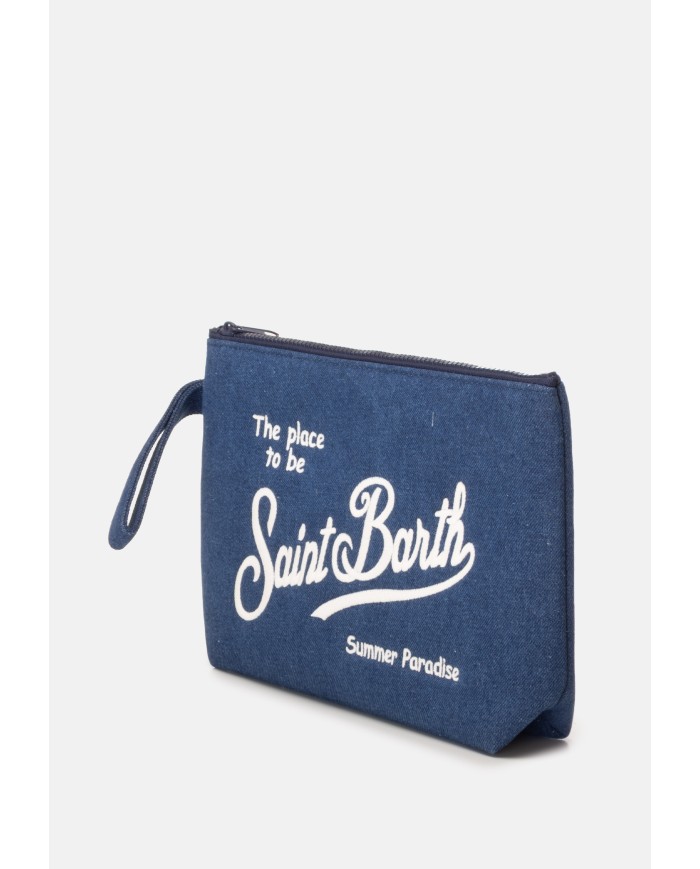 MC2 St. Barth Pochette Aline maxi blu