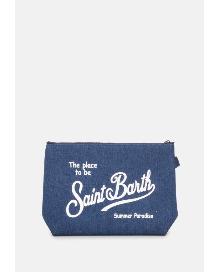 MC2 St. Barth Pochette Aline maxi blu