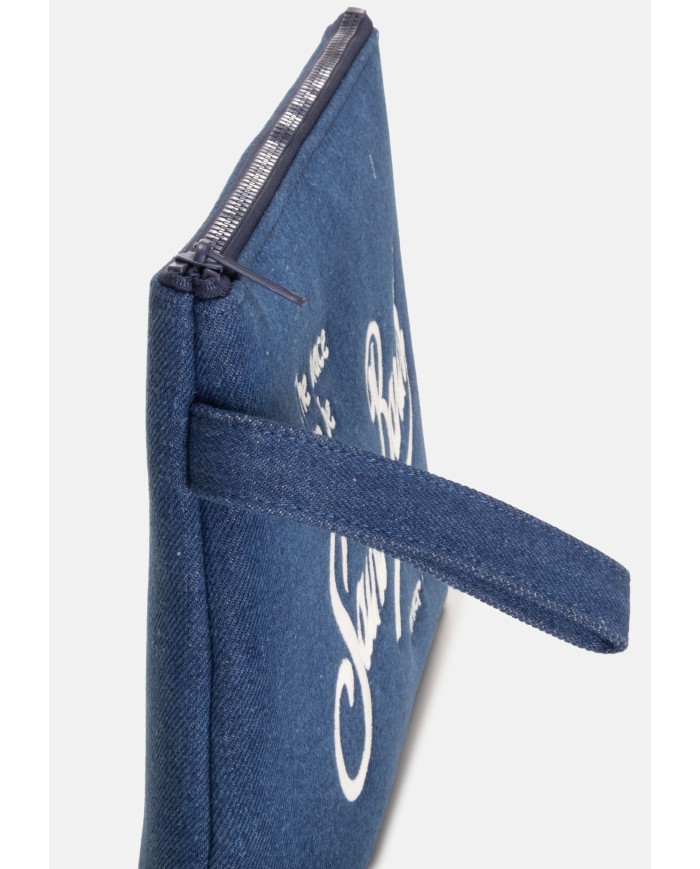 MC2 St. Barth Pochette Aline maxi blu