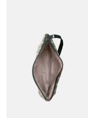 MC2 St. Barth Pochette Aline cotone rigata verde