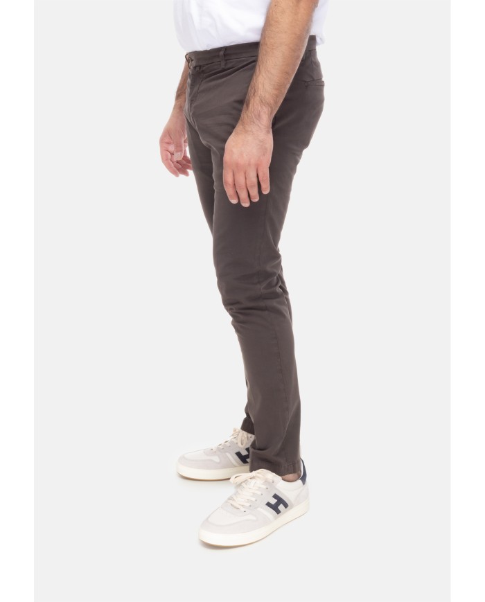 BRIGLIA Pantalone uomo marrone