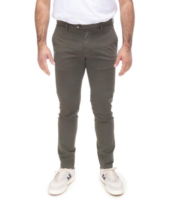 BRIGLIA Pantalone uomo verde